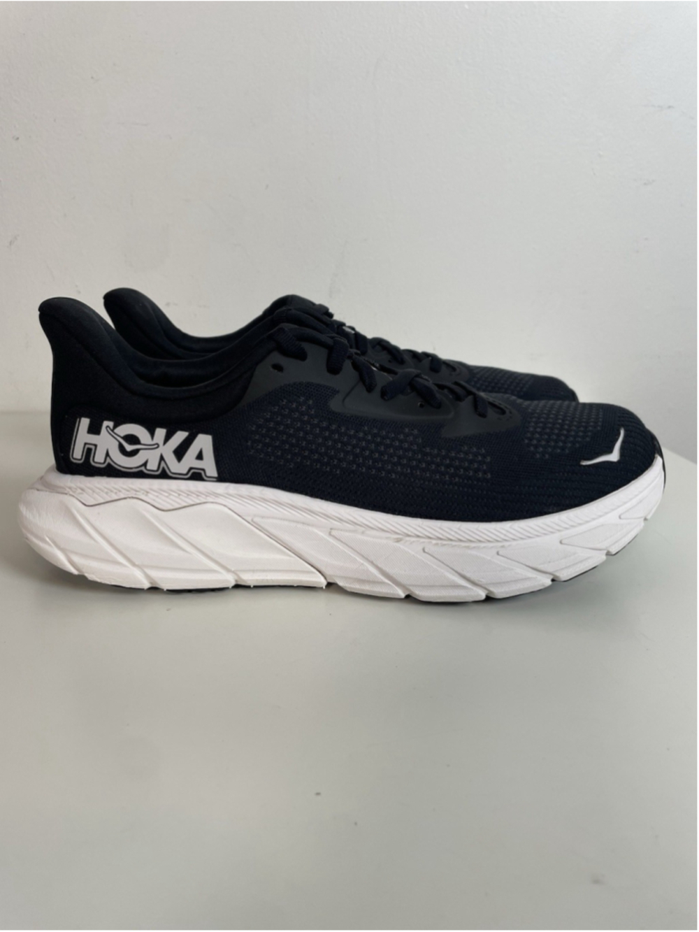 Hoka Arahi 7 Womens Size 9.5B Running Walking Shoes Sneaker Black